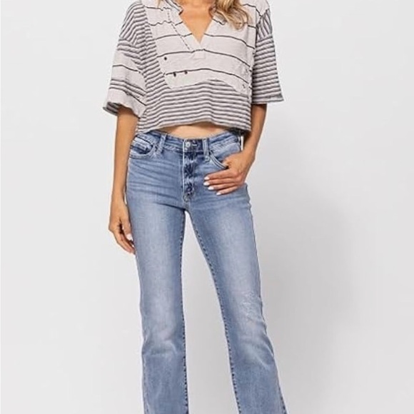 Judy Blue Denim - Judy Blue Light Blue Bootcut Jeans